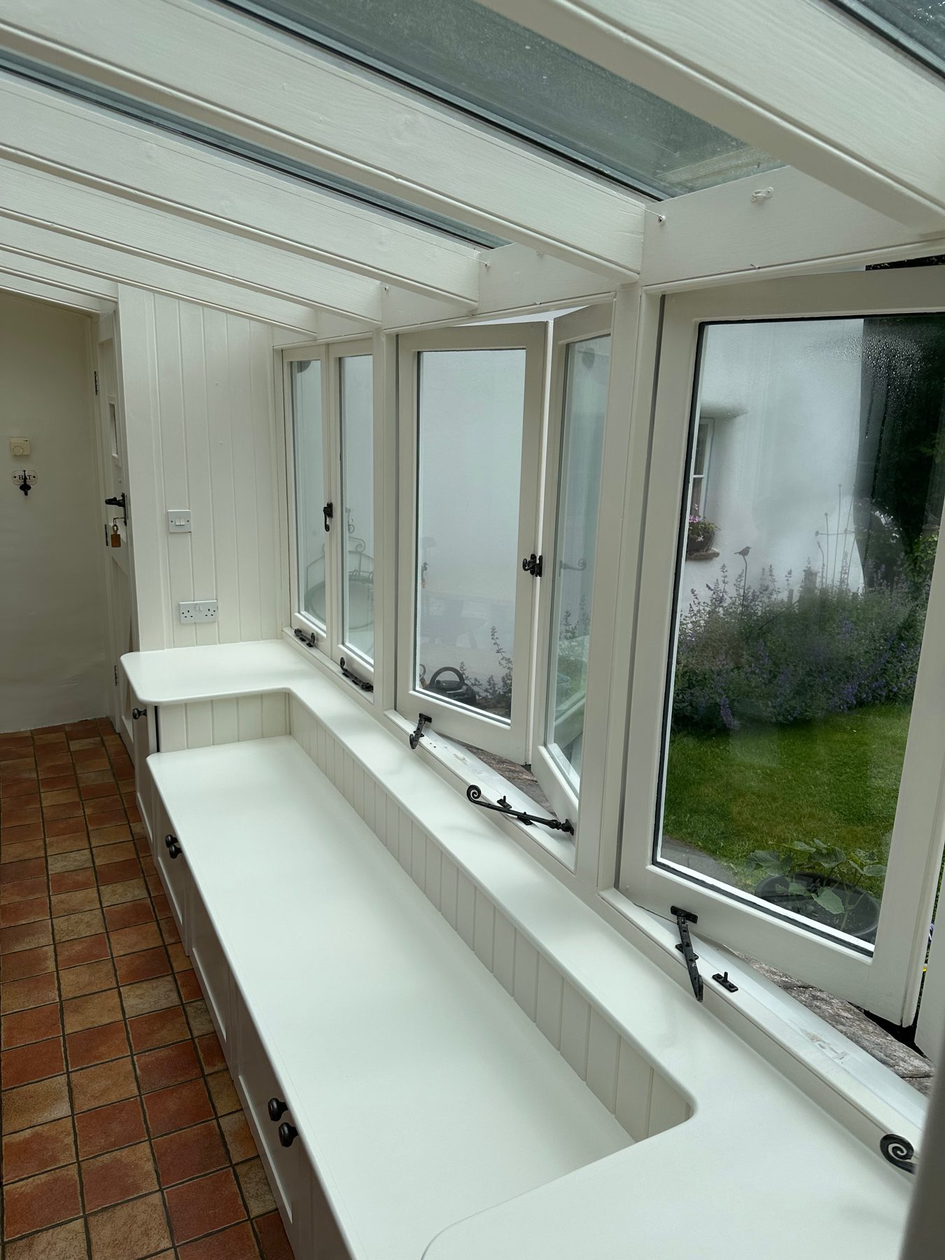 Conservatory windows and sills